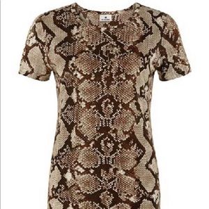 Altuzarra for Target Snakeskin Fitted Tee